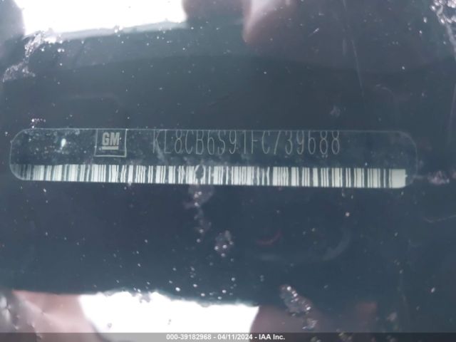 KL8CB6S91FC739688 Chevrolet Spark Ls Cvt
