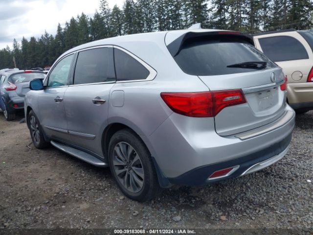 5FRYD4H60EB012809 Acura Mdx Technology Pkg W/entertainment Pkg