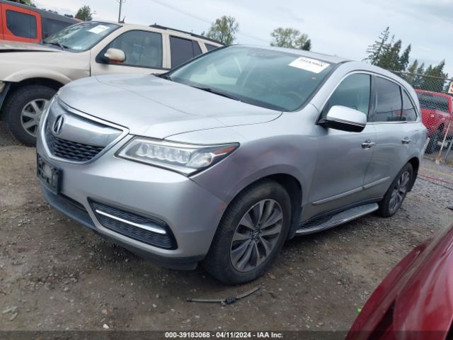5FRYD4H60EB012809 Acura Mdx Technology Pkg W/entertainment Pkg