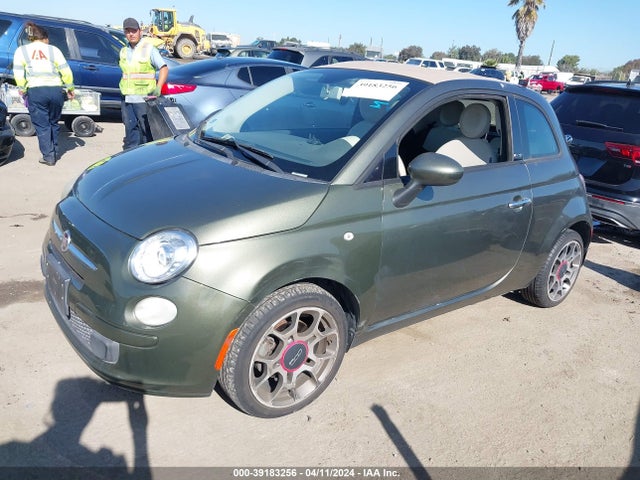 2012 FIAT 500C 3C3CFFDR5CT120542 Photo 1