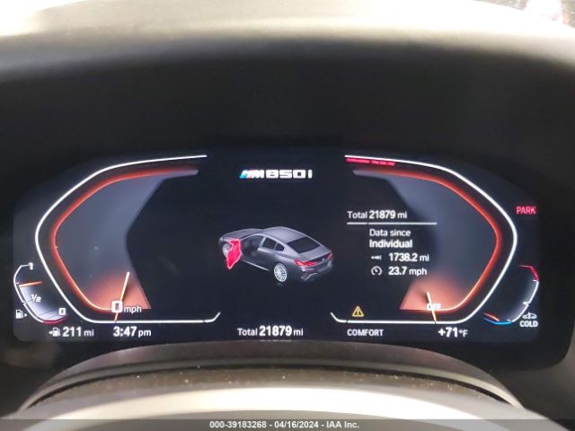 WBAGV8C00NCJ73675 BMW M850i Gtan Coupe Xdrive