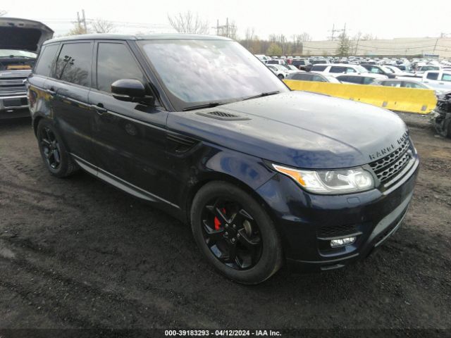 Продаж на аукціоні авто 2017 Land Rover Range Rover Sport 3.0l V6 Supercharged Hse, vin: SALWR2FV5HA687229, номер лоту: 39183293