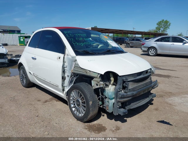 2012 FIAT 500C 3C3CFFER7CT280498 Photo 0