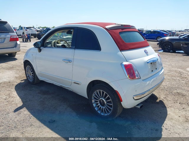 2012 FIAT 500C 3C3CFFER7CT280498 Photo 2