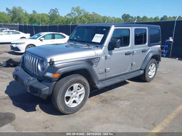 1C4HJXDNXMW527612 Jeep Wrangler Unlimited Sport S 4x4