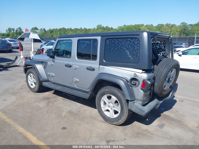 1C4HJXDNXMW527612 Jeep Wrangler Unlimited Sport S 4x4