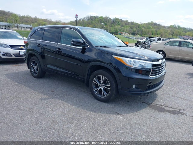 Toyota Highlander Xle V6 2016 5TDJKRFH9GS272022 main image