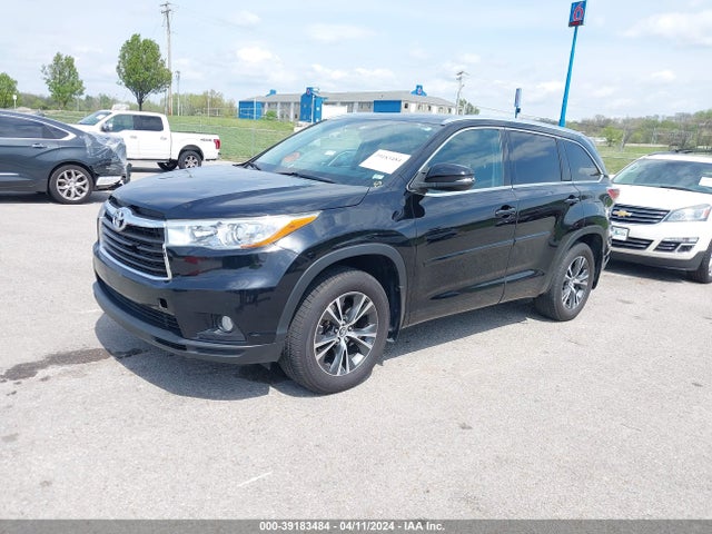 Toyota Highlander Xle V6 2016 5TDJKRFH9GS272022 Image 2