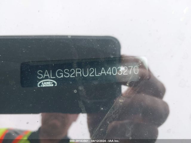 SALGS2RU2LA403270 Land Rover Range Rover Hse