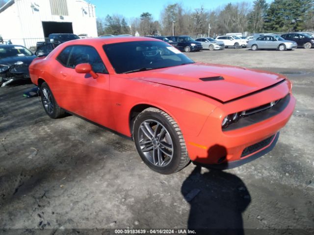 Auction sale of the 2018 Dodge Challenger Gt Awd, vin: 2C3CDZGG9JH184168, lot number: 39183639