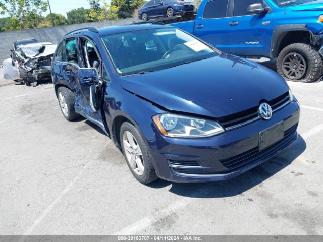 Auction sale of the 2015 Volkswagen Golf Sportwagen Tdi S 4-door, vin: 3VWFA7AU8FM516384, lot number: 39183707