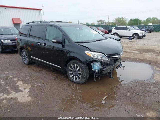Продажа на аукционе авто 2019 Toyota Sienna Limited 7 Passenger, vin: 5TDDZ3DC0KS216198, номер лота: 39183738