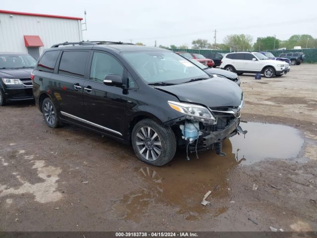 Aukcja sprzedaży 2019 Toyota Sienna Limited 7 Passenger, vin: 5TDDZ3DC0KS216198, numer aukcji: 39183738