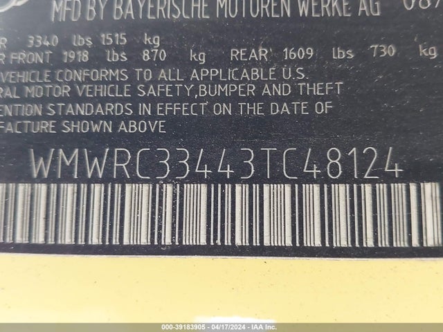 2003 MINI COOPER WMWRC33443TC48124 Photo 8