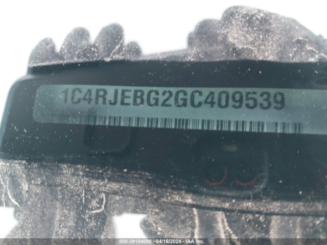 1C4RJEBG2GC409539 Jeep Grand Cherokee Limited