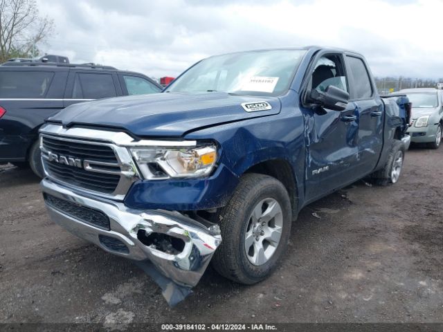 1C6SRFBT6MN693987 RAM 1500 Big Horn Quad Cab 4x4 6'4 Box