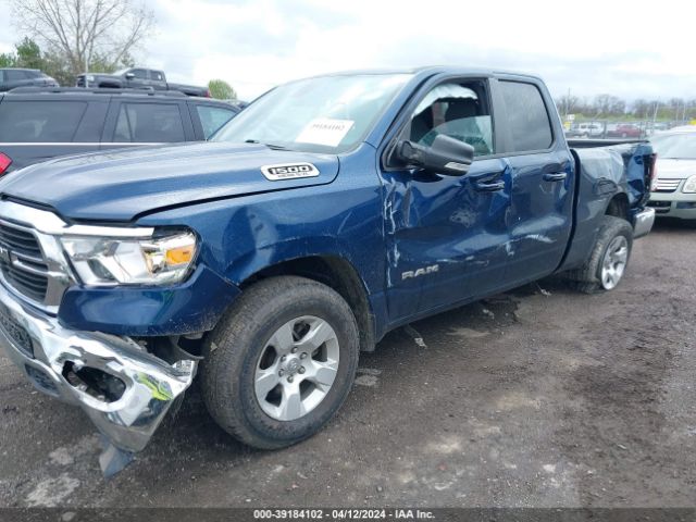 1C6SRFBT6MN693987 RAM 1500 Big Horn Quad Cab 4x4 6'4 Box