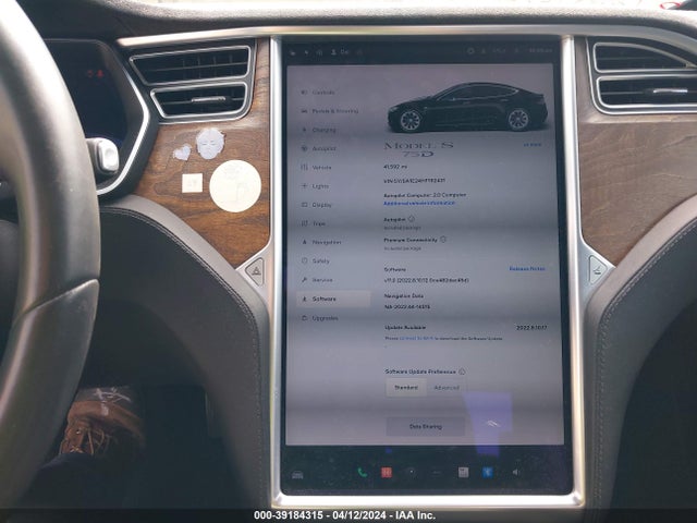 5YJSA1E24HF192431 Tesla Model S 100d/60d/75d/90d/p100d