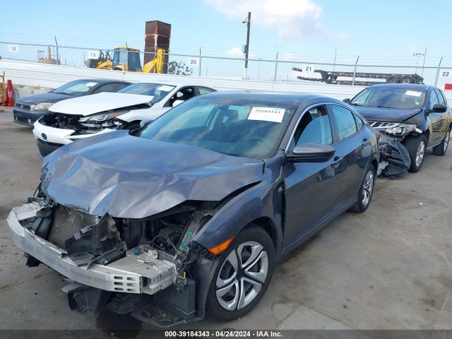 Honda Civic Lx 2017 2HGFC2F54HH513888 Image 2