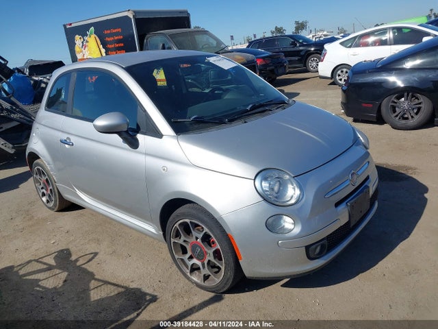 2012 FIAT 500 3C3CFFBR6CT381309 Photo 0