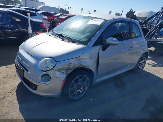 2012 FIAT 500 3C3CFFBR6CT381309 Photo 1