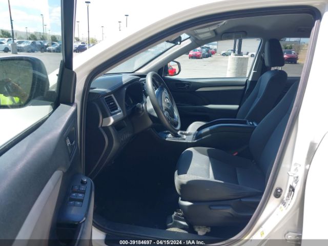 5TDZKRFH2GS163730 Toyota Highlander Le V6