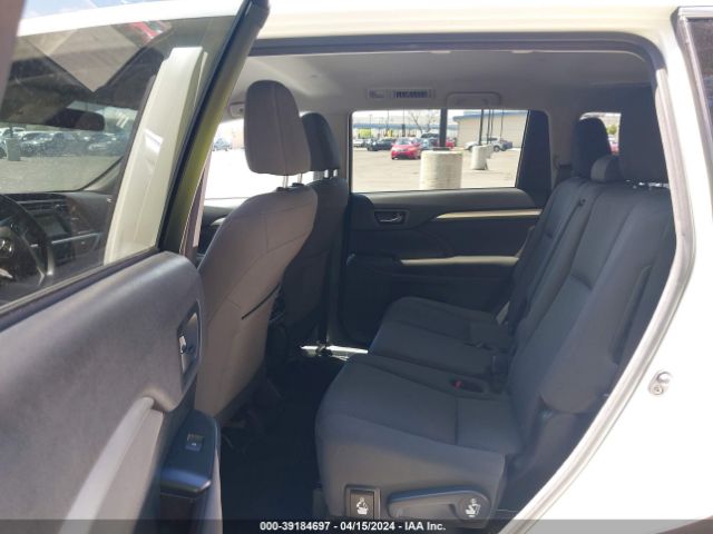 5TDZKRFH2GS163730 Toyota Highlander Le V6