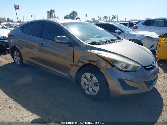 Hyundai ELANTRA SE 2016 5NPDH4AE1GH709805 Image 1