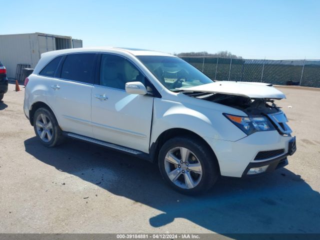 Auction sale of the 2011 Acura Mdx Technology Package, vin: 2HNYD2H49BH523407, lot number: 39184881
