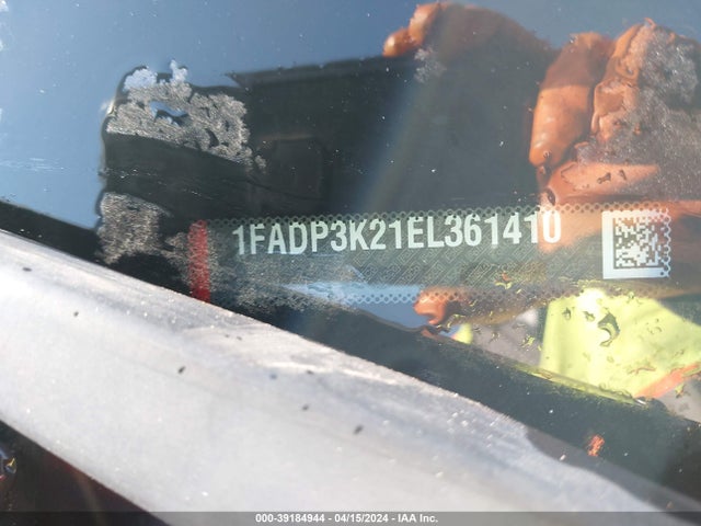 Ford FOCUS SE 2014 1FADP3K21EL361410 Image 9