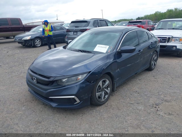 Honda Civic Lx 2020 19XFC2F6XLE009888 Image 2
