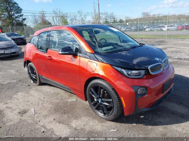 Продаж на аукціоні авто 2015 Bmw I3 Base W/range Extender, vin: WBY1Z4C54FV500584, номер лоту: 39185231