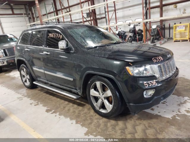 Auction sale of the 2011 Jeep Grand Cherokee Overland, vin: 1J4RR6GT9BC647332, lot number: 39185338