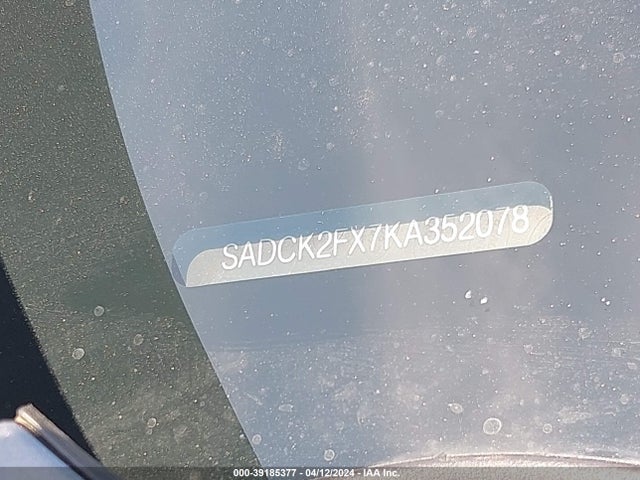 Jaguar F-pace 25t Prestige 2019 SADCK2FX7KA352078 Image 12