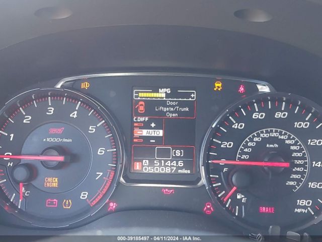 JF1VA2E67L9813689 Subaru Wrx Sti