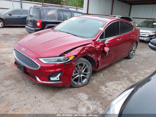 Ford Fusion Hybrid Titanium 2019 3FA6P0RU0KR235373 Image 2