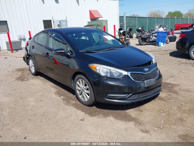 KNAFX4A69E5082737 KIA FORTE LX