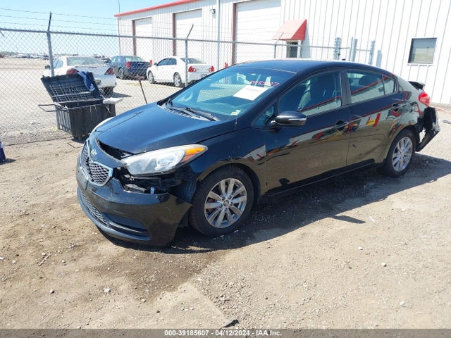 KIA FORTE LX 2014 KNAFX4A69E5082737 Image 2