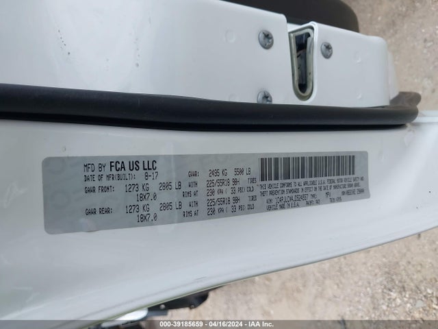 1C4PJLCX4JD524557 Jeep Cherokee Latitude Fwd