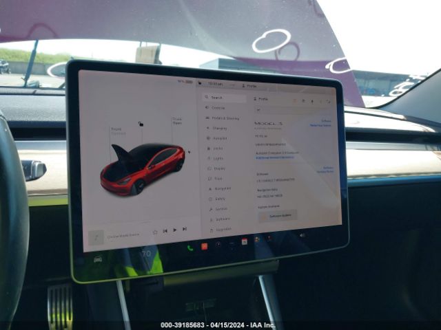 5YJ3E1EAXJF041101 Tesla Model 3 Long Range/mid Range