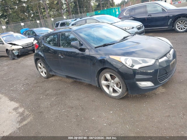 Hyundai Veloster Base W/black 2014 KMHTC6AD3EU217319 Image 1