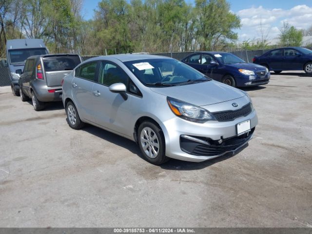 Auction sale of the 2017 Kia Rio Lx, vin: KNADM4A34H6072184, lot number: 39185753