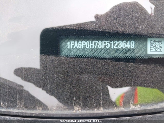 Ford FUSION SE 2015 1FA6P0H78F5123649 Image 9