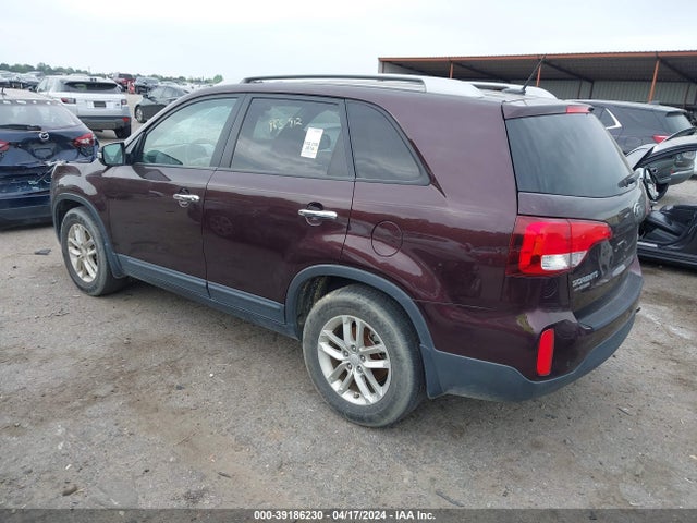 KIA SORENTO LX 2014 5XYKT3A64EG506565 Image 3