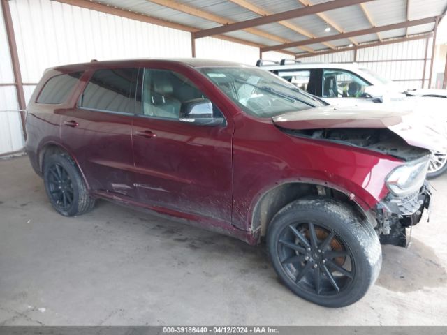 1C4RDJDG0JC330603 Dodge Durango Gt Awd