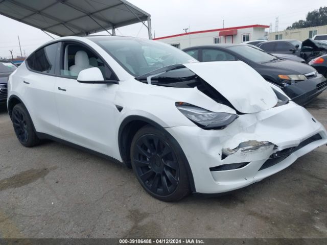 Продаж на аукціоні авто 2021 Tesla Model Y Long Range Dual Motor All-wheel Drive, vin: 5YJYGDEE2MF202596, номер лоту: 39186488