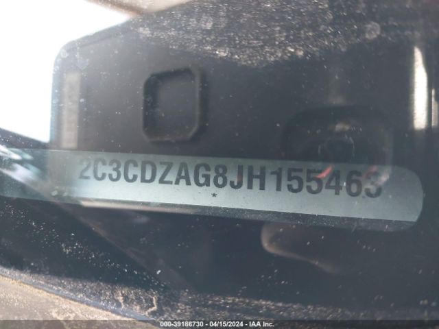 2C3CDZAG8JH155463 Dodge Challenger Sxt Plus