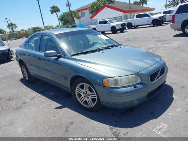 Auction sale of the 2005 Volvo S60 2.5t Awd, vin: YV1RH592552436074, lot number: 39186734