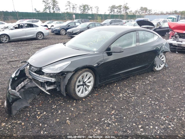Tesla Model 3 Rear-wheel Drive 2022 5YJ3E1EA4NF286112 Image 2