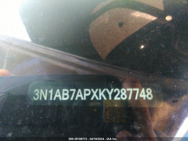 Nissan SENTRA SV 2019 3N1AB7APXKY287748 Image 9